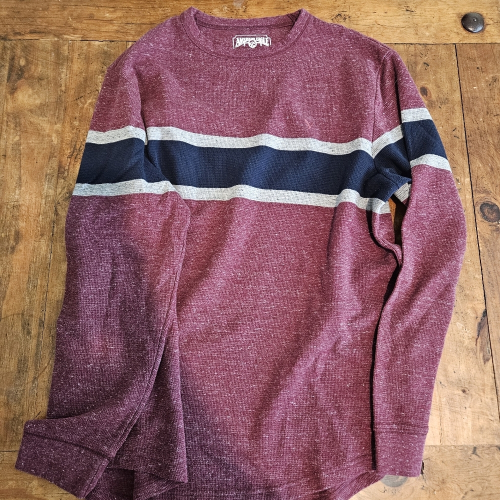 Mens American Eagle Crewneck LS Sweater Size XL